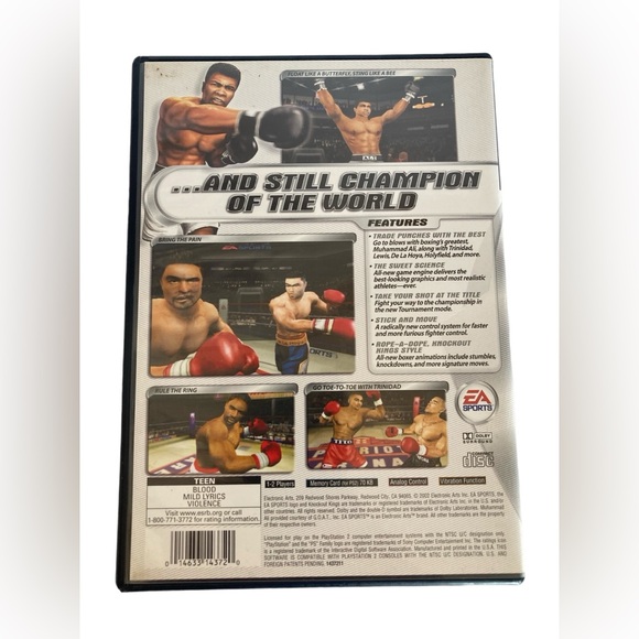 Baseball Soccer Boxing PlayStation 2 Lot of 3 Games Ps2 Game Lot - Picture 9 of 16